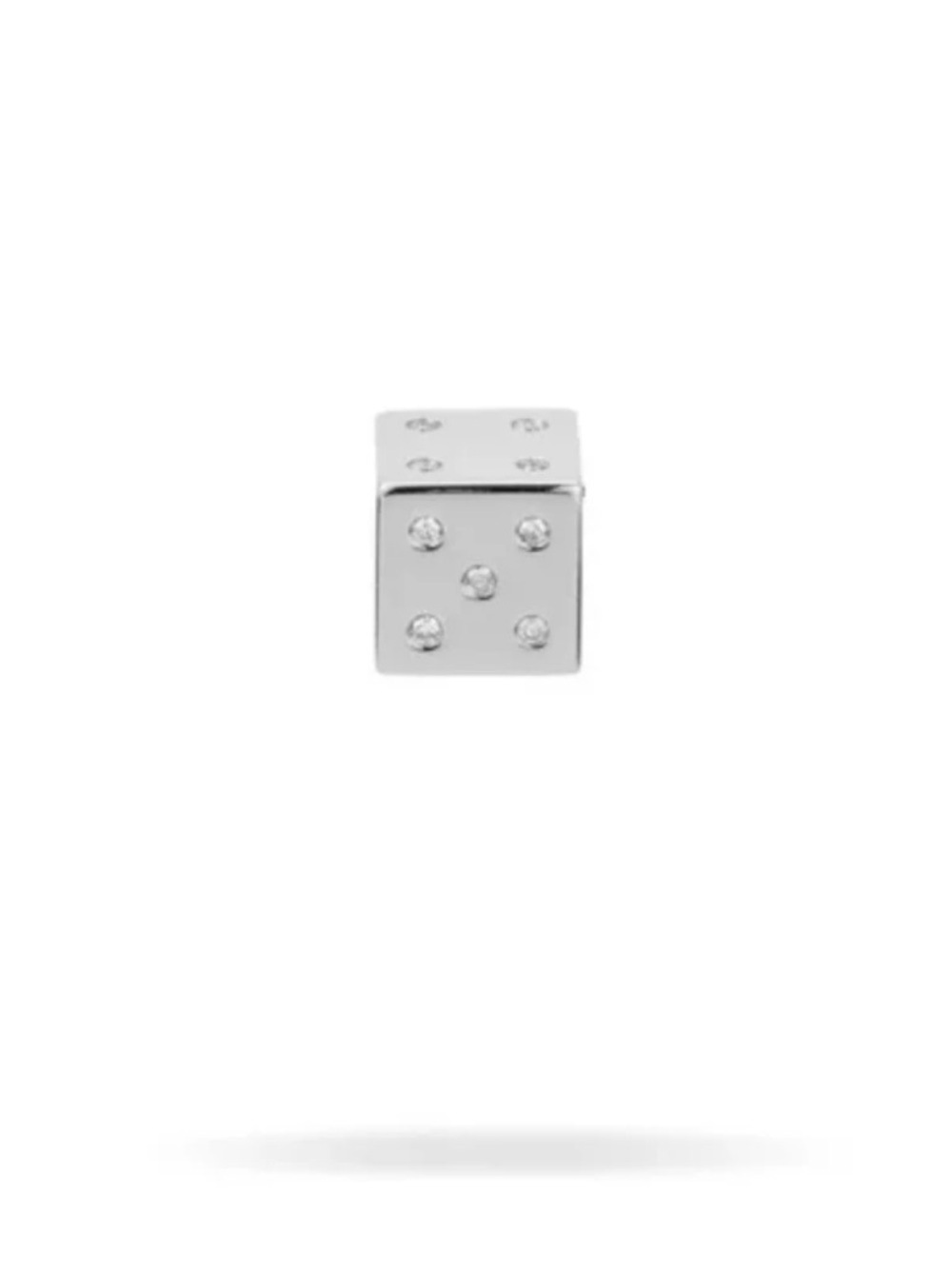 ISO Adina Reyter Sterling Silver Diamond Dice Mini Bead